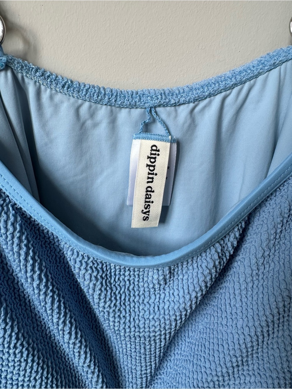 Dippin' Daisy's Astrid One-Piece Swimsuit in Light Blue - Picture 5 of 7